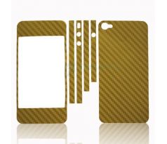 iCoverCarbon iPhone 4/4S - zlatá